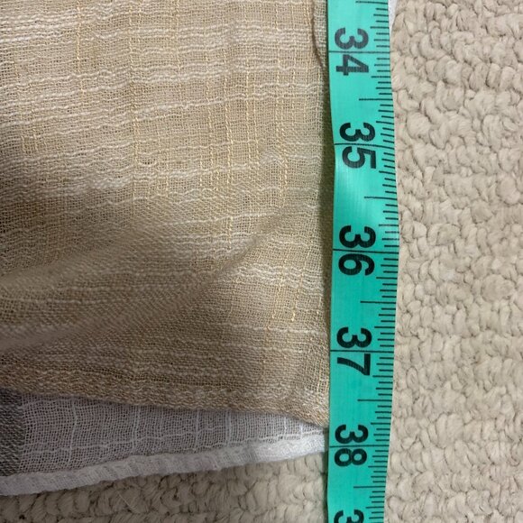 Blue/Tan Stripped Beach Cover-Up - Picture 5 of 7